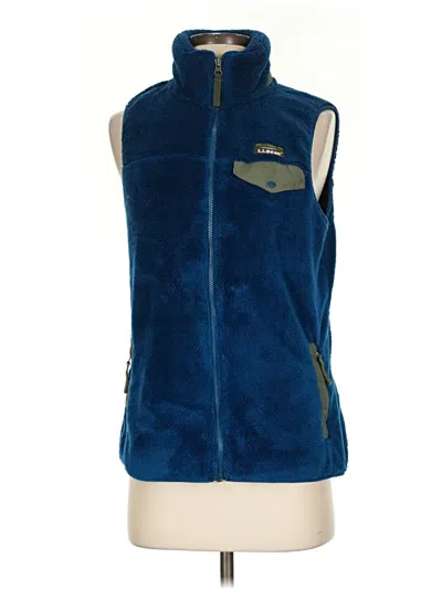 Pre-owned L.l.bean Fleece Jacket In Blue