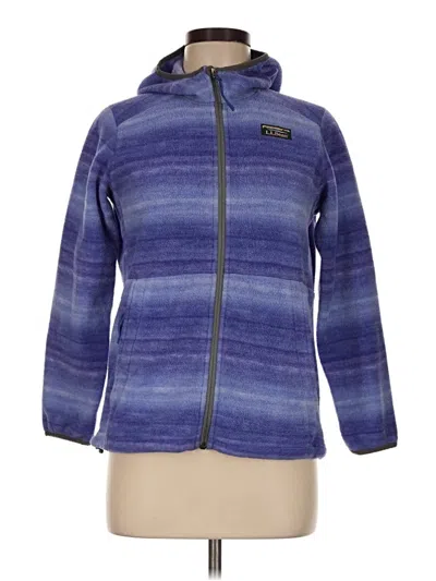 Pre-owned L.l.bean Fleece Jacket In Blue
