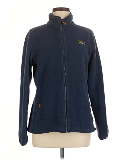 Pre-owned L.l.bean Fleece Jacket In Blue