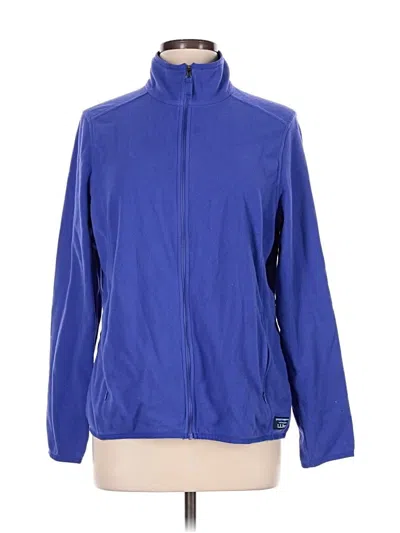 Pre-owned L.l.bean Fleece Jacket In Blue