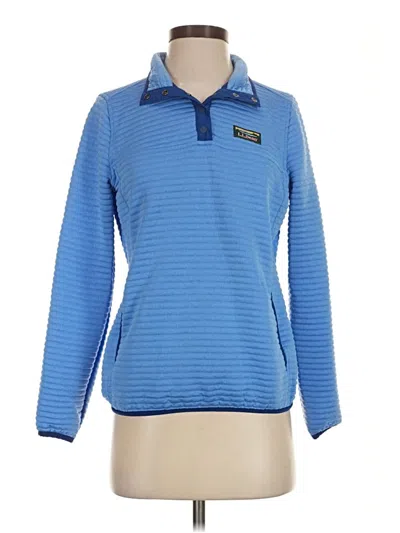 Pre-owned L.l.bean Fleece Jacket In Blue