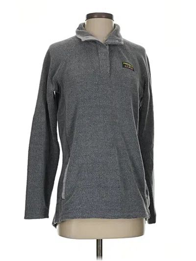 Pre-owned L.l.bean Fleece Jacket In Gray