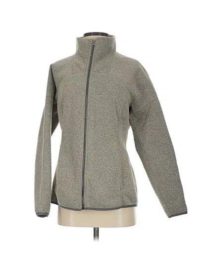 Pre-owned L.l.bean Fleece Jacket In Gray