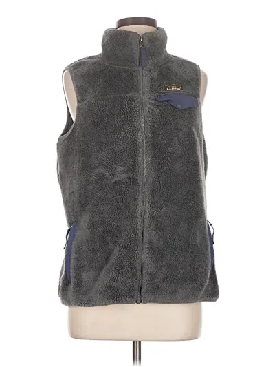 Pre-owned L.l.bean Fleece Jacket In Gray