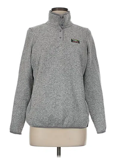 Pre-owned L.l.bean Fleece Jacket In Gray