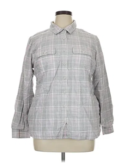 Pre-owned L.l.bean Fleece Jacket In Gray