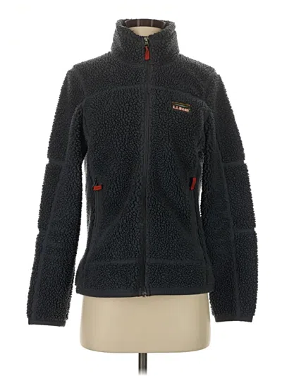 Pre-owned L.l.bean Fleece Jacket In Gray
