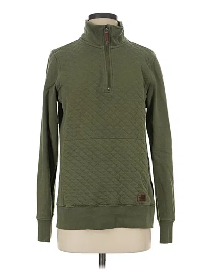 Pre-owned L.l.bean Fleece Jacket In Green