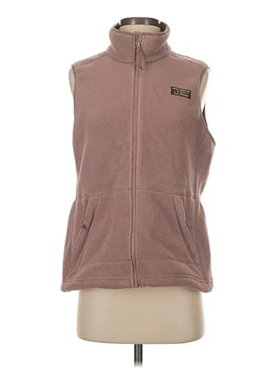 Pre-owned L.l.bean Fleece Jacket In Pink