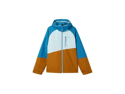 L.l.bean Fleece-lined 3-in-1 Jacket (big Kids) Kid's Coat Lapis Teal/coastal Aqua : Lg (14-16 Big Kid), Polye