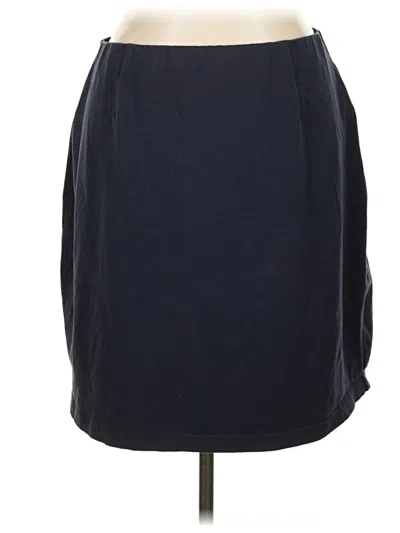 Pre-owned L.l.bean Formal Skirt In Black