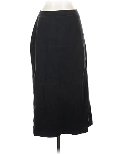 Pre-owned L.l.bean Formal Skirt In Black
