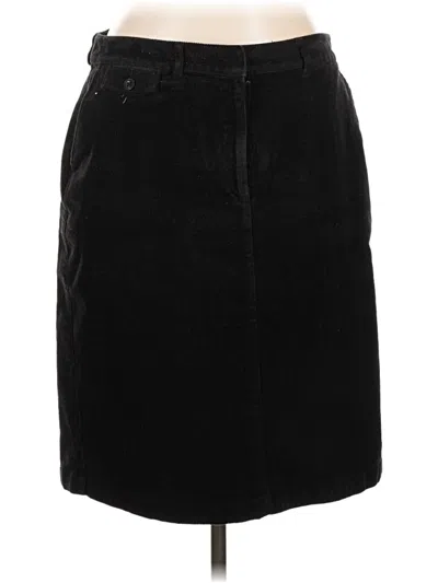 Pre-owned L.l.bean Formal Skirt In Black