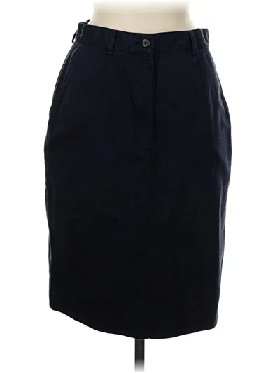 Pre-owned L.l.bean Formal Skirt In Black