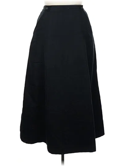 Pre-owned L.l.bean Formal Skirt In Black