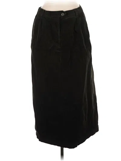 Pre-owned L.l.bean Formal Skirt In Black