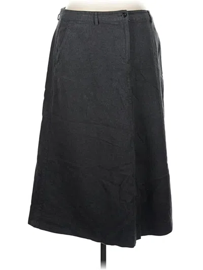 Pre-owned L.l.bean Formal Skirt In Black