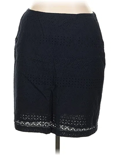 Pre-owned L.l.bean Formal Skirt In Blue