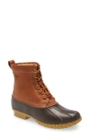 L.L.BEAN L.L.BEAN GENUINE SHEARLING & LEATHER BEAN BOOT