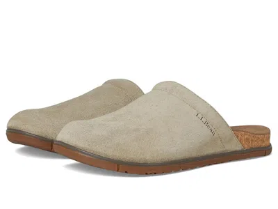 L.l.bean Go Anywhere Clog Suede In Brown