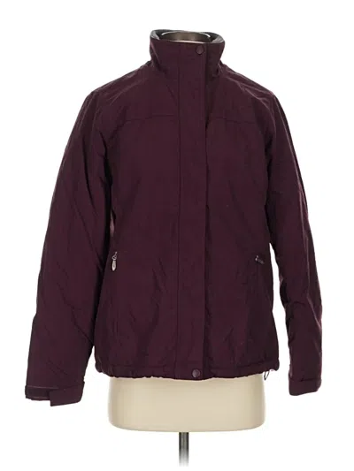 Pre-owned L.l.bean Jacket In Burgundy