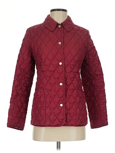 Pre-owned L.l.bean Jacket In Burgundy