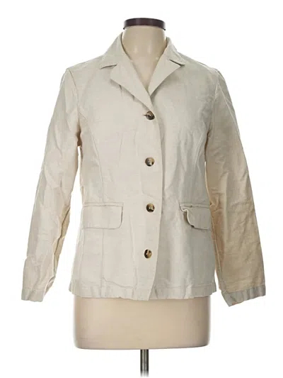 Pre-owned L.l.bean Jacket In Ivory