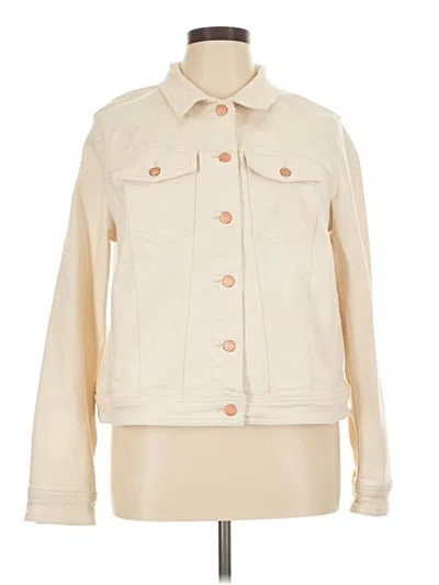 Pre-owned L.l.bean Jacket In Ivory