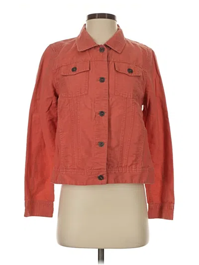 Pre-owned L.l.bean Jacket In Orange