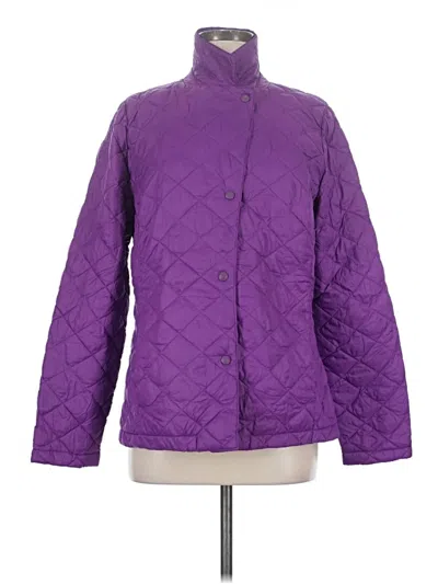 Pre-owned L.l.bean Jacket In Purple