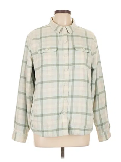 Pre-owned L.l.bean Jacket In White