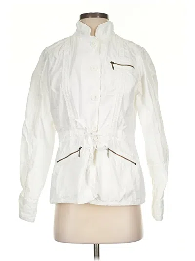 Pre-owned L.l.bean Jacket In White