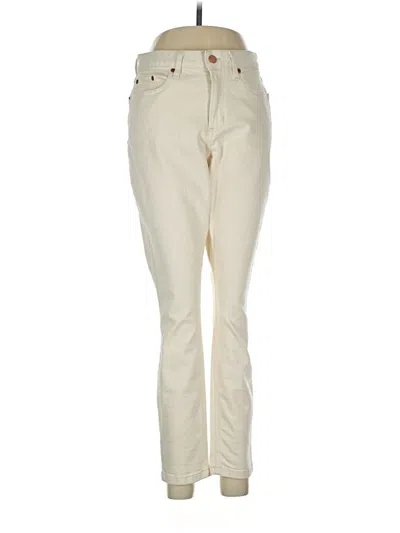 Pre-owned L.l.bean Jeans In Ivory