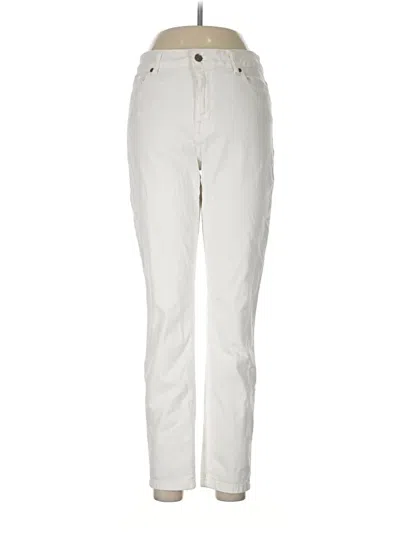 Pre-owned L.l.bean Jeans In Ivory