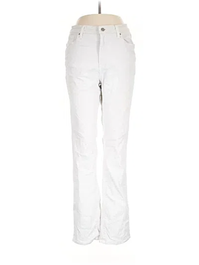 Pre-owned L.l.bean Jeans In Ivory