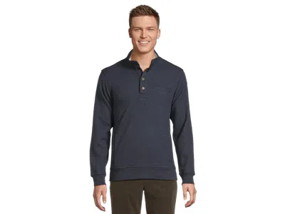 L.l.bean Katahdin Iron Works Bonded Waffle Fleece Mock Neck