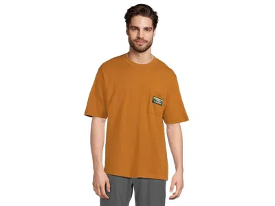 L.l.bean Katahdin Logo T-shirts Short Sleeve In Brown