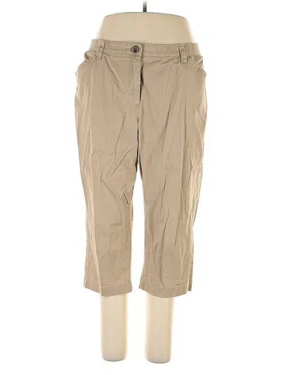 Pre-owned L.l.bean Khaki Pant In Brown