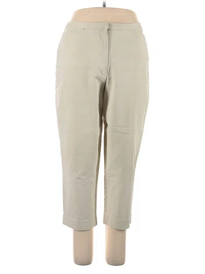 Pre-owned L.l.bean Khaki Pant In Brown
