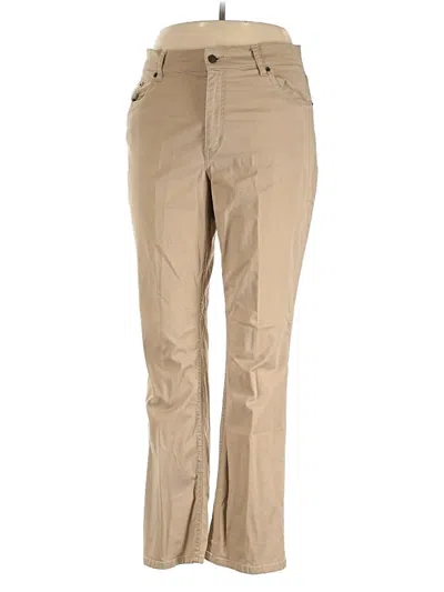 Pre-owned L.l.bean Khaki Pant In Brown