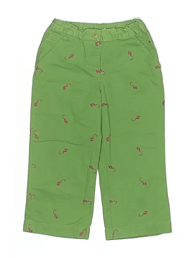 Pre-owned L.l.bean Kids' Khaki Pant In Green