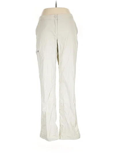 Pre-owned L.l.bean Khaki Pant In Ivory