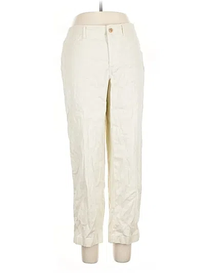 Pre-owned L.l.bean Khaki Pant In White