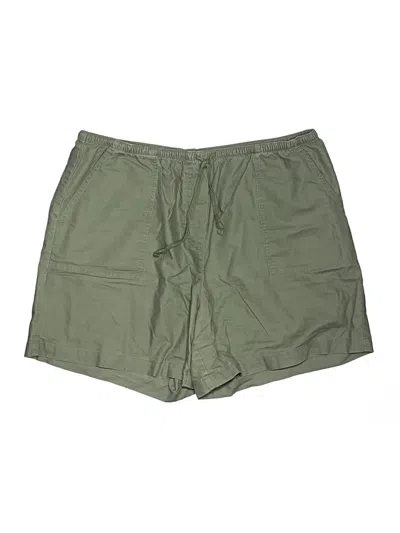 Pre-owned L.l.bean Khaki Shorts In Green