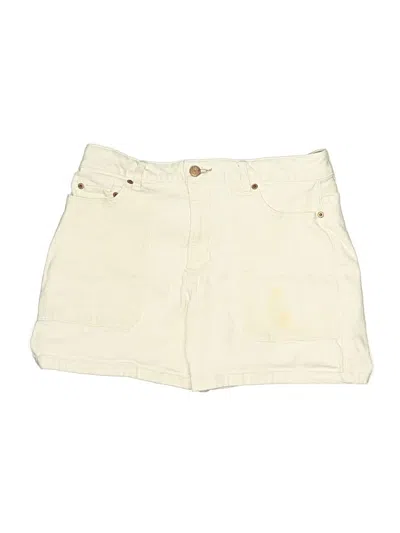 Pre-owned L.l.bean Khaki Shorts In Ivory
