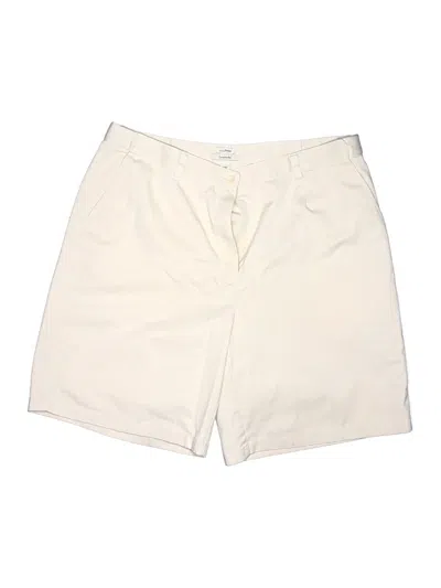 Pre-owned L.l.bean Khaki Shorts In Ivory