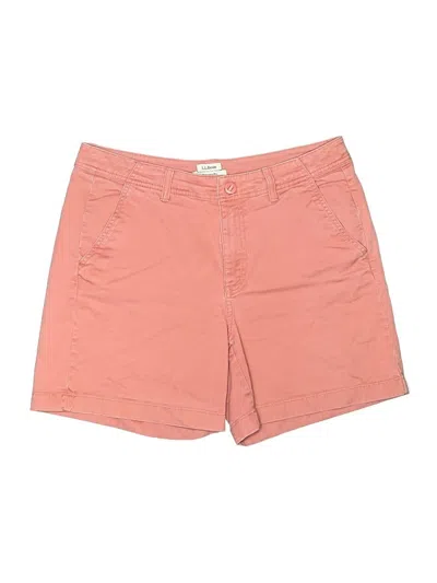 Pre-owned L.l.bean Khaki Shorts In Orange