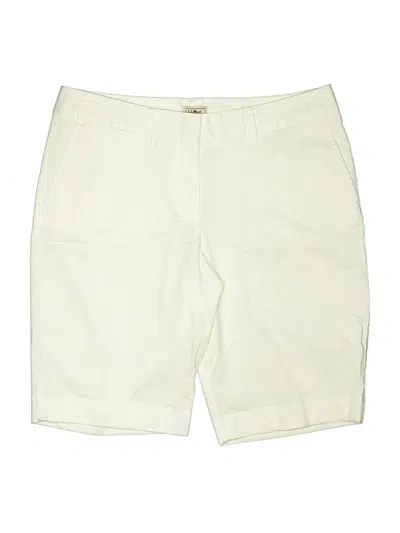 Pre-owned L.l.bean Khaki Shorts In White