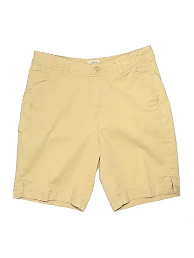 Pre-owned L.l.bean Khaki Shorts In Yellow