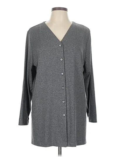 Pre-owned L.l.bean Kimono In Gray